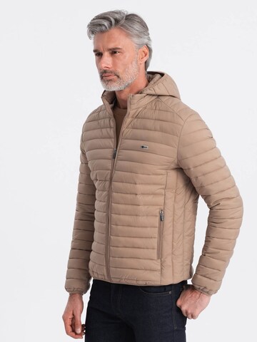 Ombre Tussenjas in Bruin