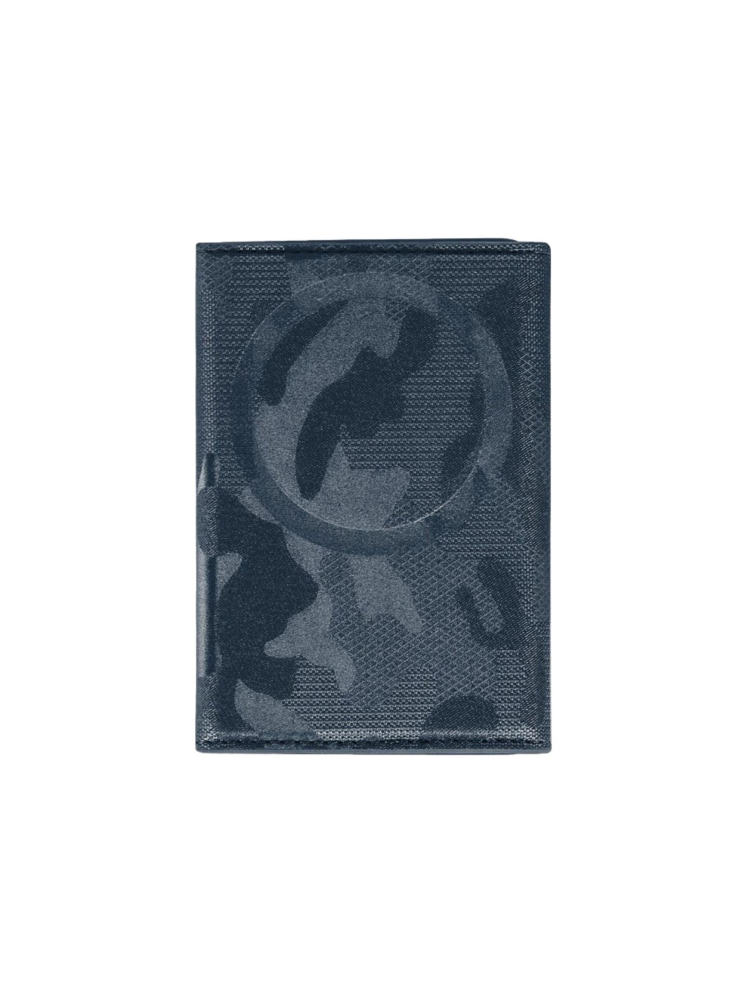 Techmade Wallet 'Etres Smart Wallet - Flach • Camo' in Blue