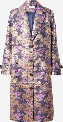 rosemunde Between-Seasons Coat in Purple: front