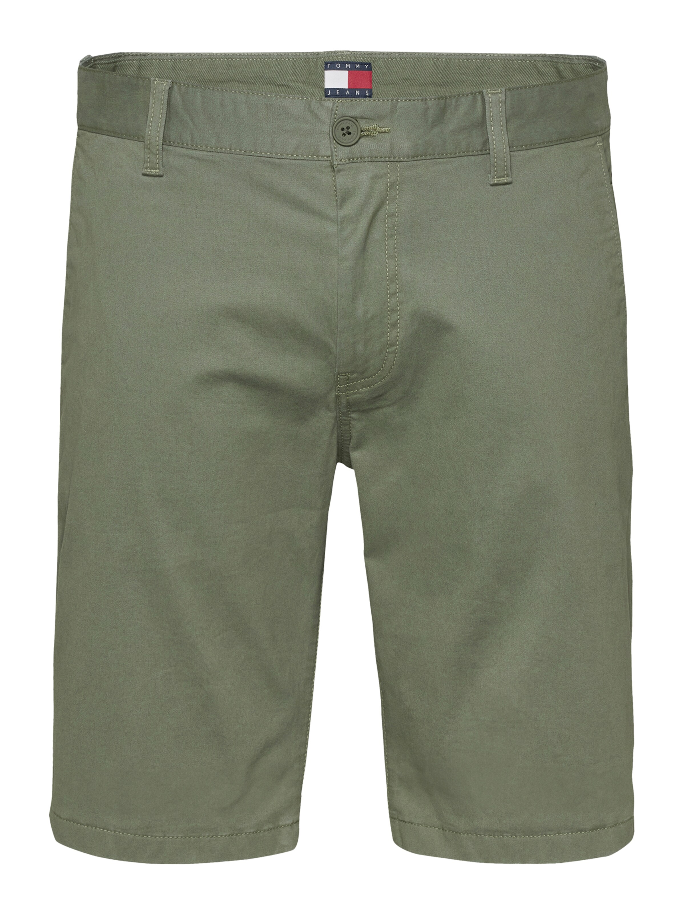 Tommy Jeans Chino trousers 'SCANTON' in Green: front