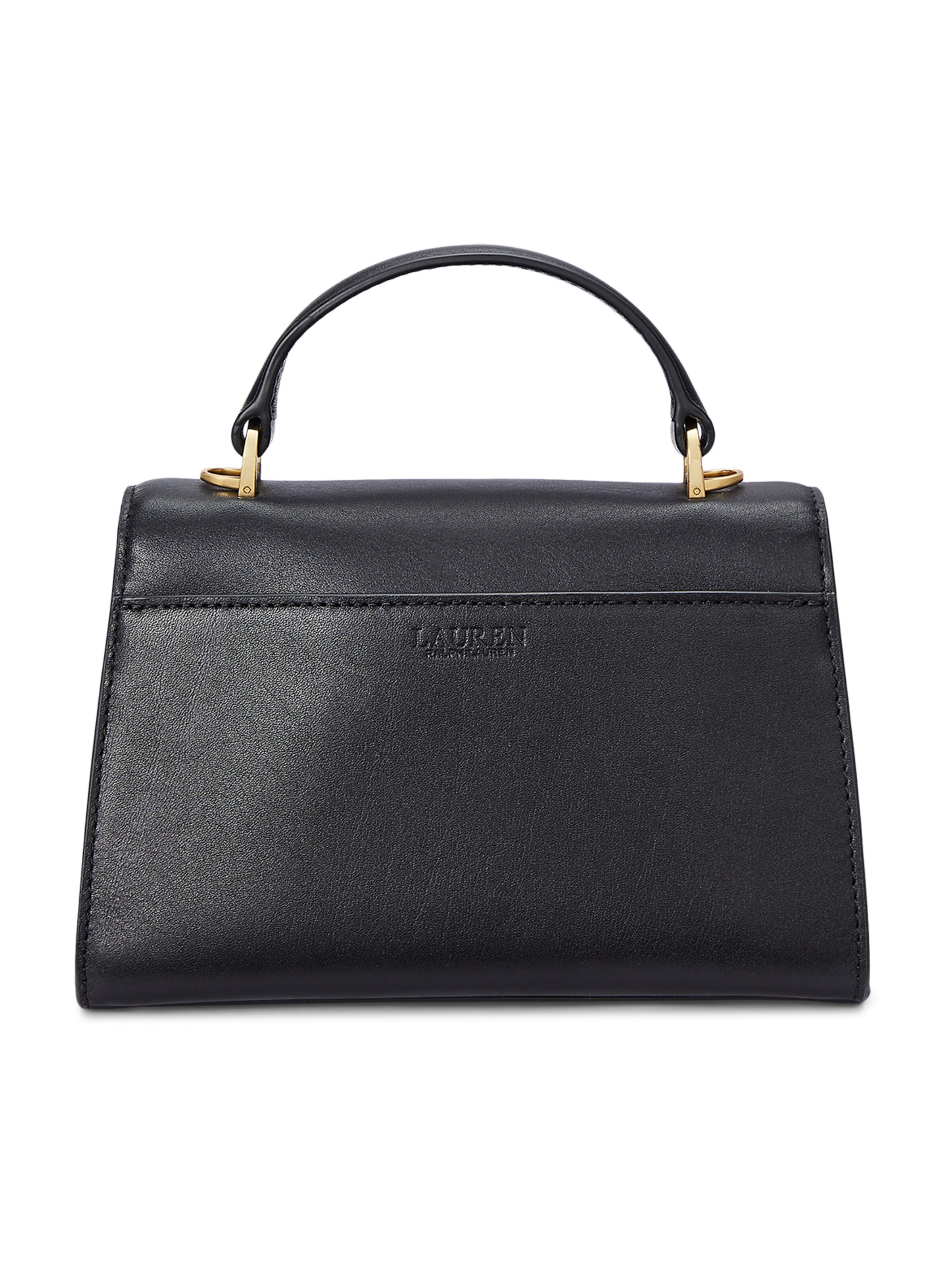 Borsa a mano 'FARRAH' di Lauren Ralph Lauren in nero
