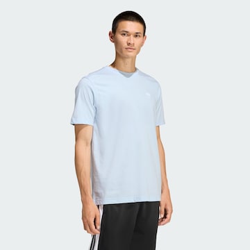 ADIDAS ORIGINALS Shirt 'Trefoil Essentials' in Blue: front