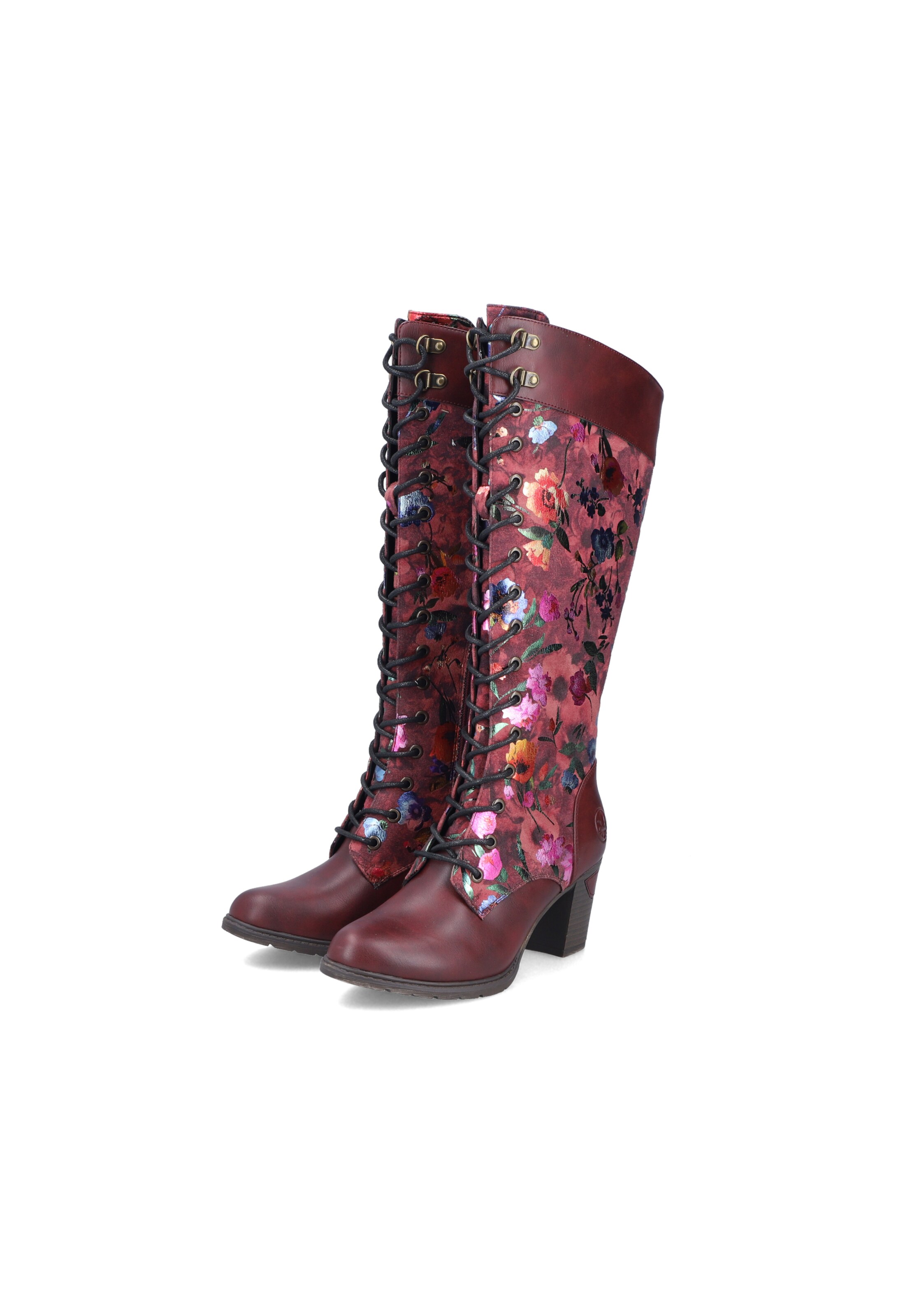 Bottes à lacets ' 96040 ' Rieker en mélange de couleurs