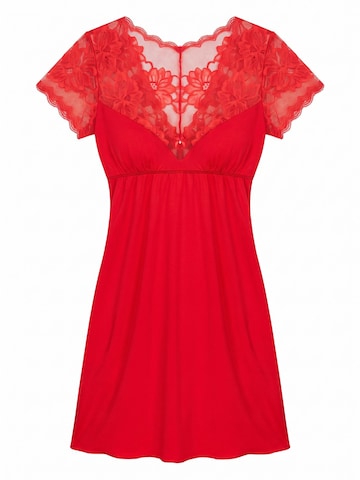 Donna Negligee 'Roxana' in Red: front