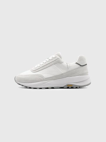 Dutch'D Lace-Up Shoes 'Eclipse' in White: front