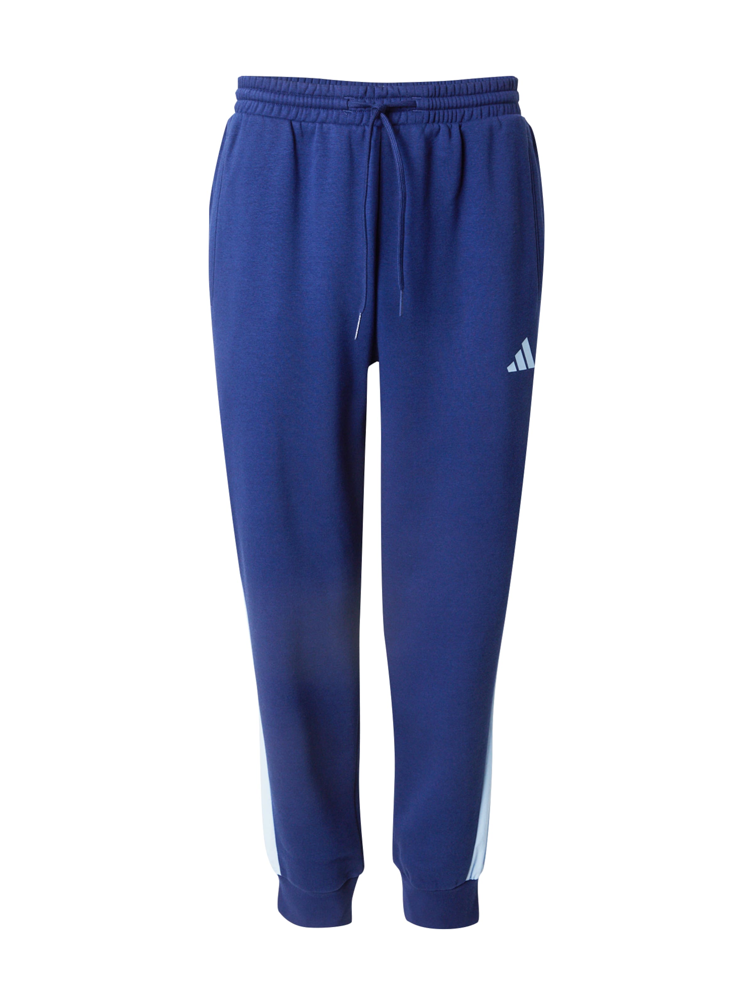 Effilé Pantalon de sport 'Ess' ADIDAS SPORTSWEAR en bleu : devant