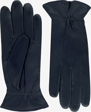 Roeckl Full finger gloves 'ANTWERPEN PLAIN' in Blue: front