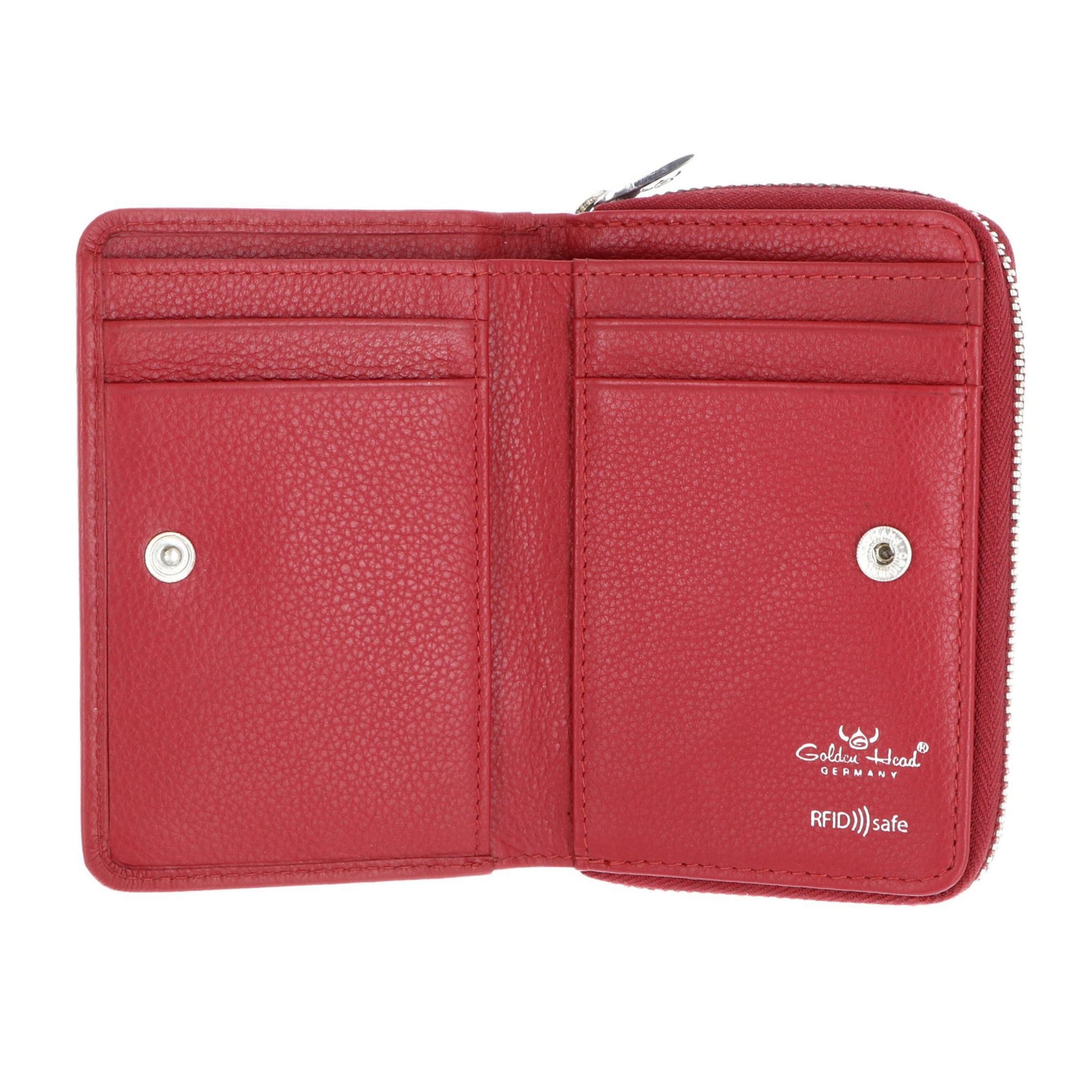 Porte-monnaies 'Madrid' GOLDEN HEAD en rouge