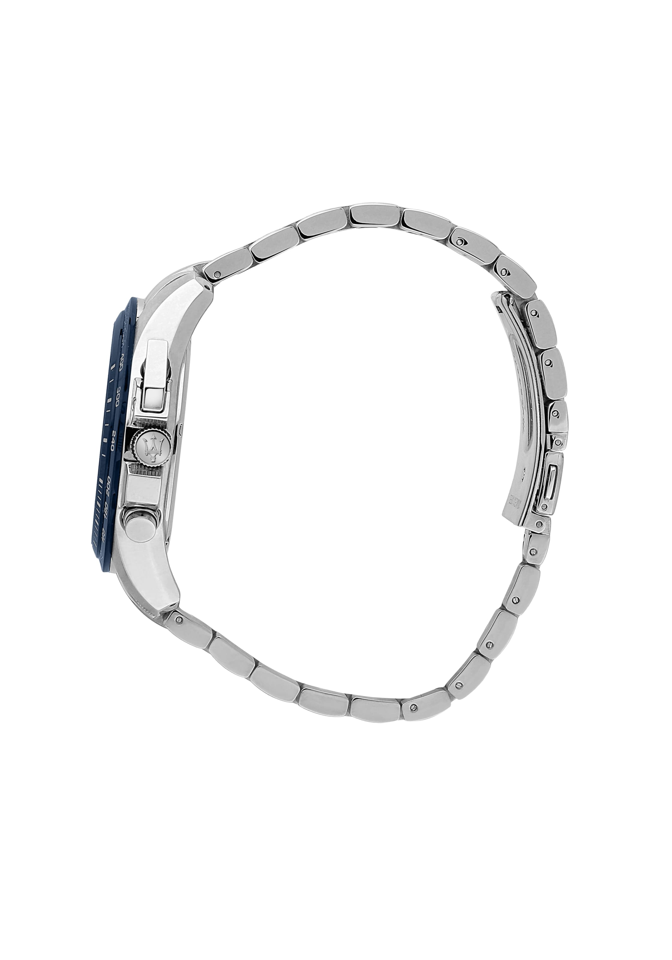 Maserati Uhr 'Traguardo' in Silber