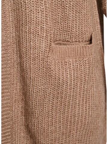 Zizzi Вязаная кофта в Коричневый