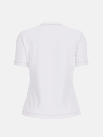 Maglietta 'GUESS T-SHIRT T-SHIRT' di GUESS in bianco