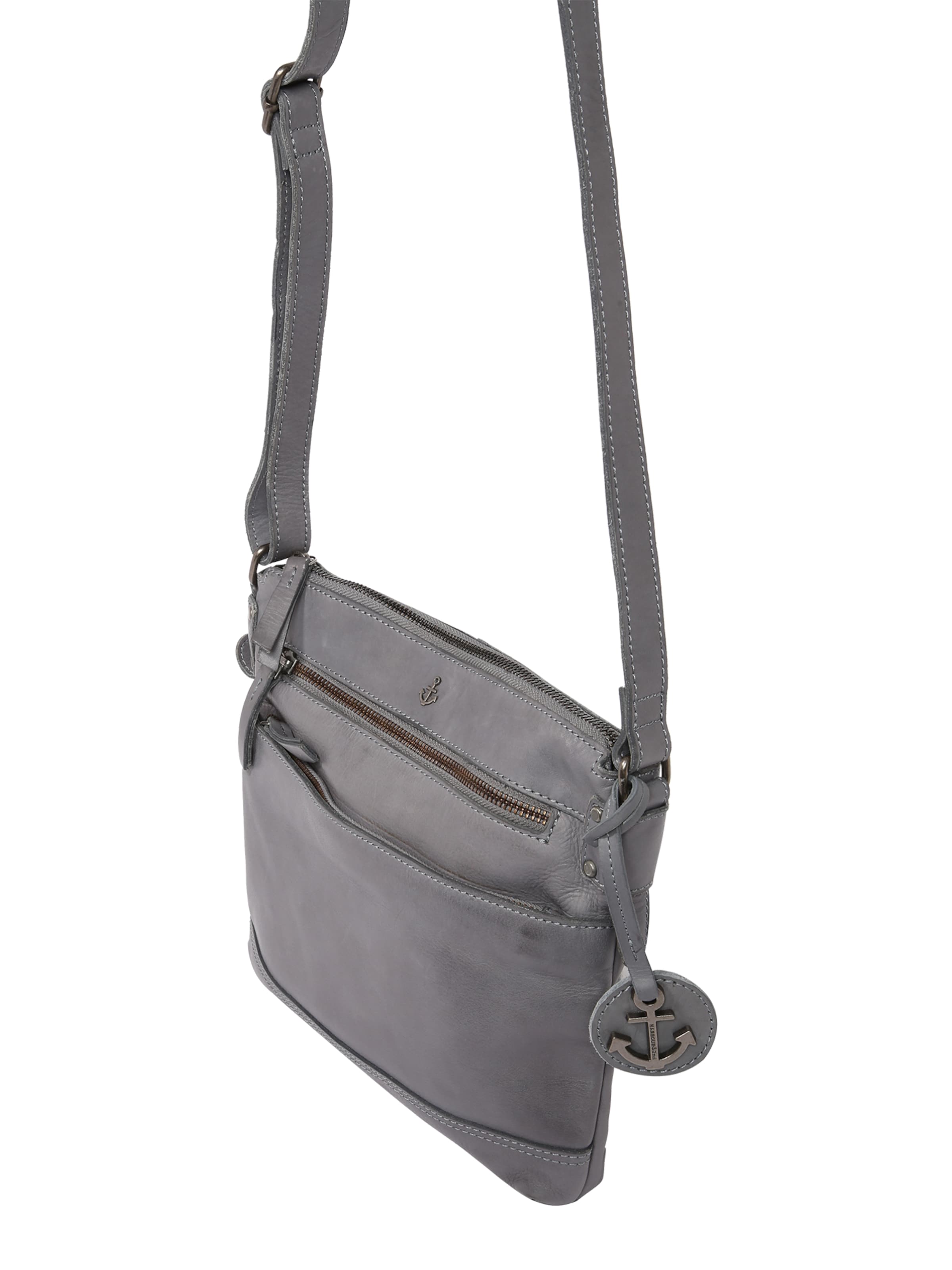 Harbour 2nd - Bolso de hombro 'Isalie' en gris: frente