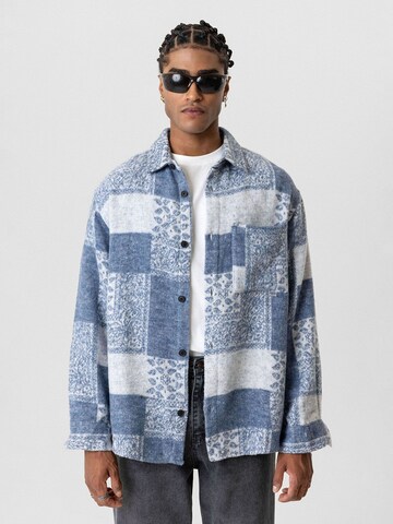 Comfort fit Camicia 'Leocadio' di Dandalo in blu: frontale