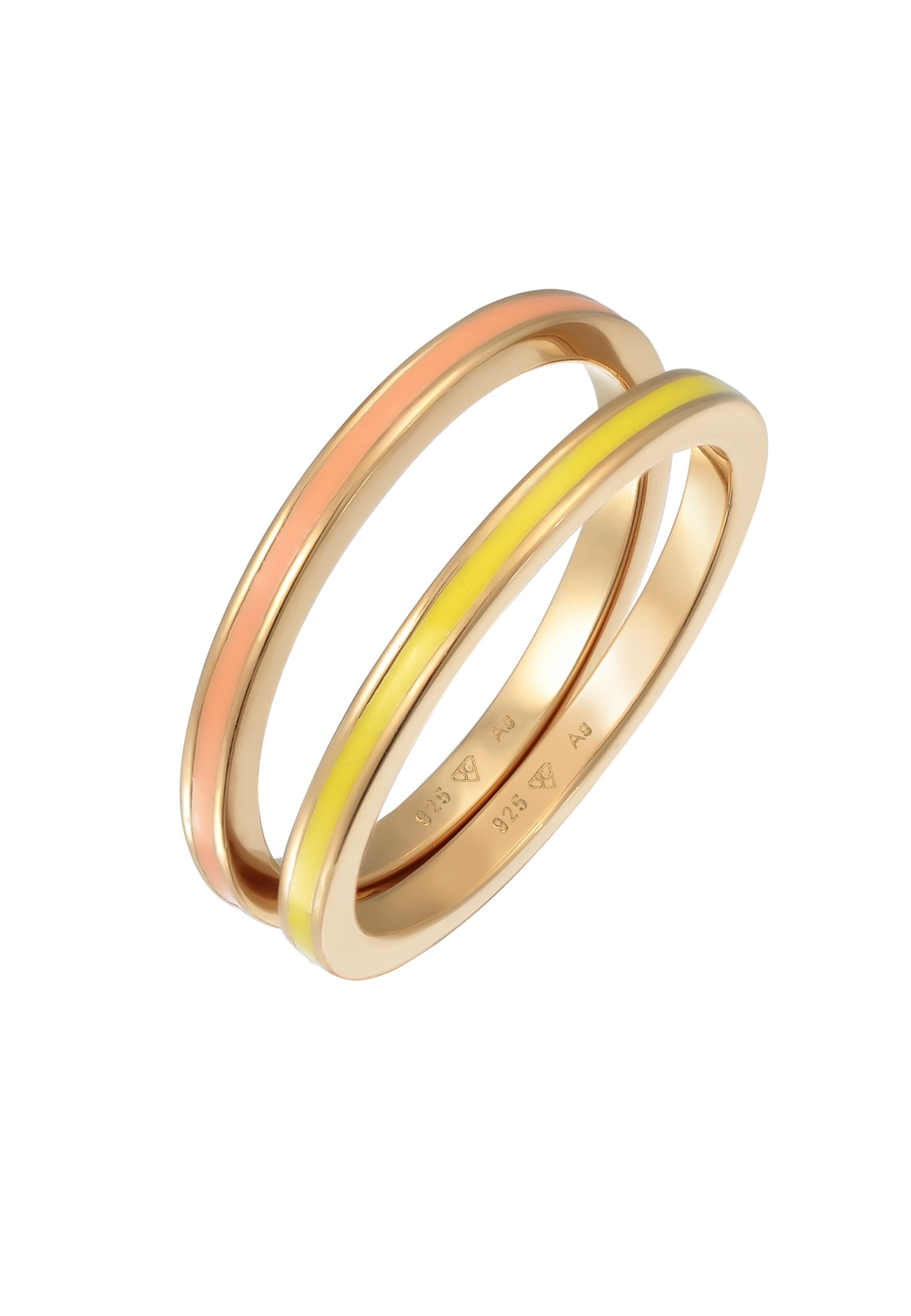 ELLI Ring in Geel: voorkant