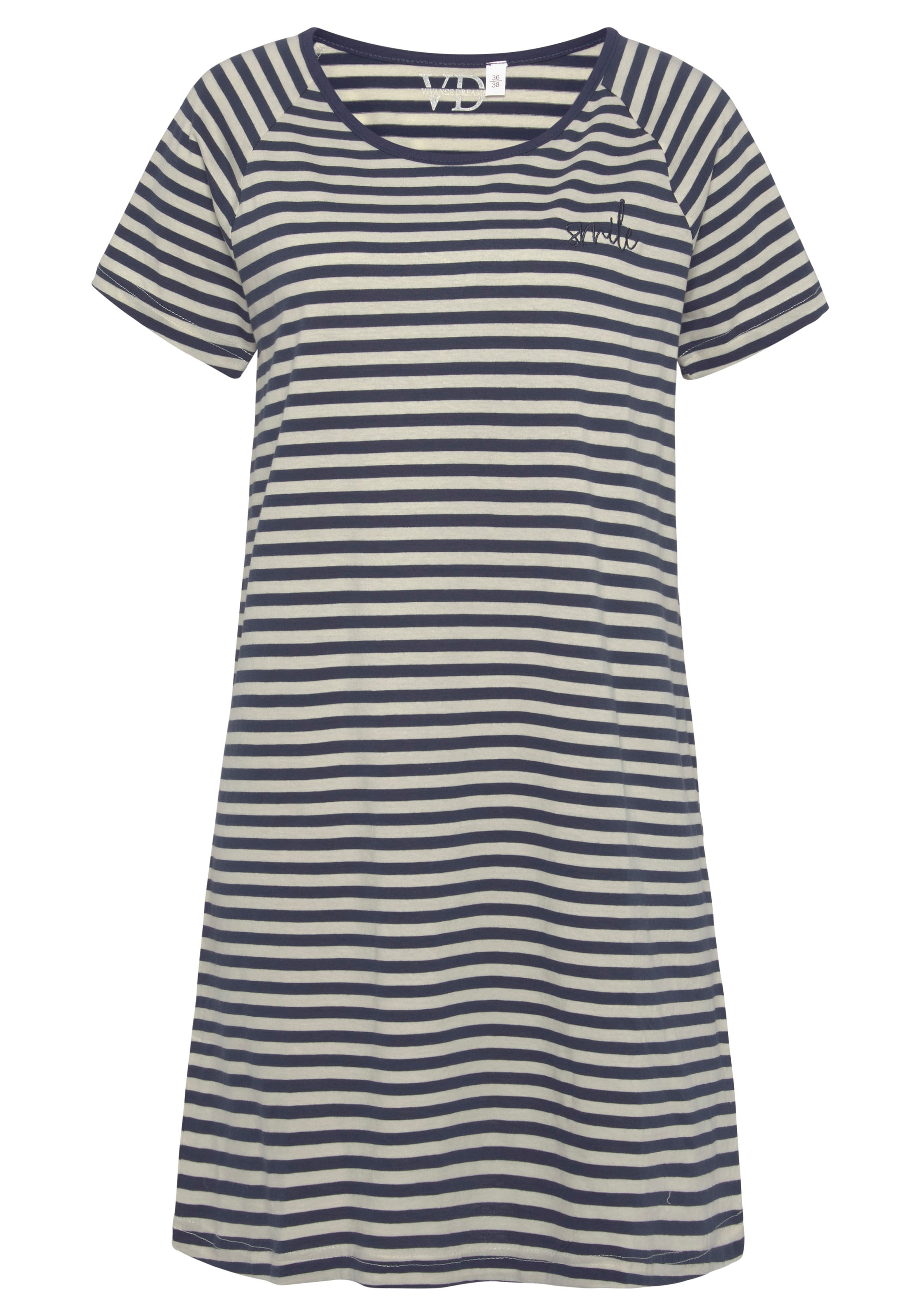 VIVANCE Nightgown in Blue: front