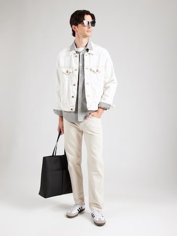 NN07 Regular Trousers 'Sonny 1874' in Beige