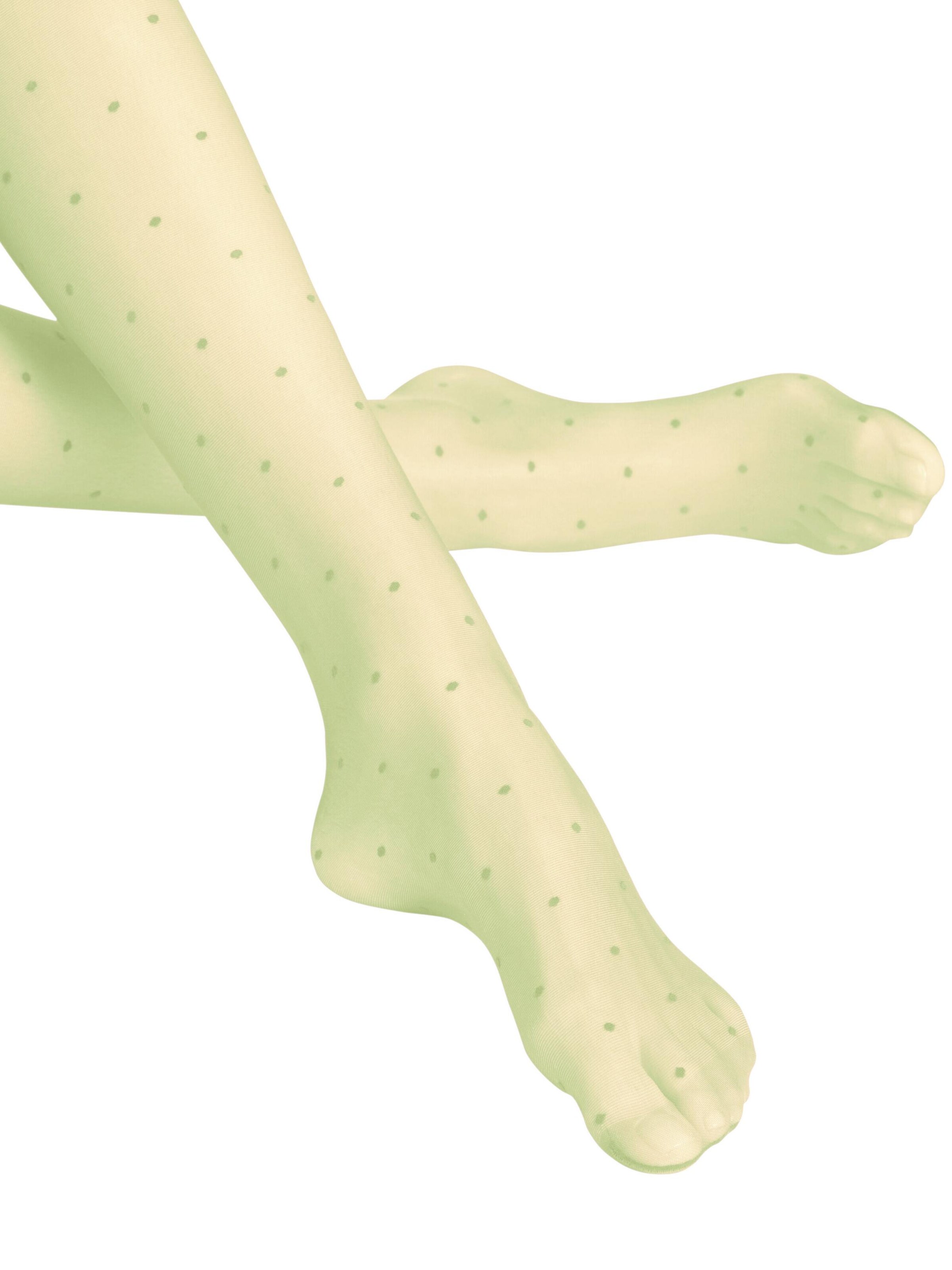 FALKE Tights 'Dot' in Yellow