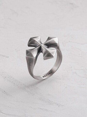 REYTEL Ring 'PATTÉE' in Silver: front