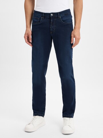 Andrew James Jeans ' Aiden ' in Blau: Vorderseite