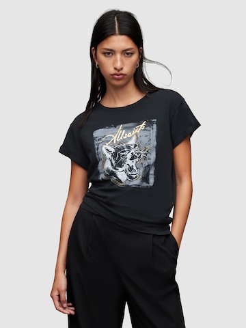 T-shirt 'PANTHERE ANNA' AllSaints en noir : devant