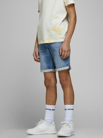 Jack & Jones Junior Szabványos Farmer 'Rick' - kék: elől