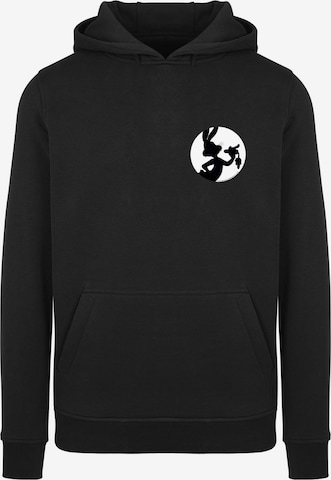 F4NT4STIC Sweatshirt in Black: front