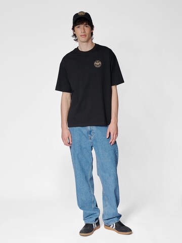 Hummel Shirt 'Swarm' in Zwart: voorkant