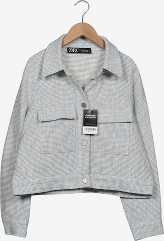 ZARA Jacke L in Blau: Vorderseite