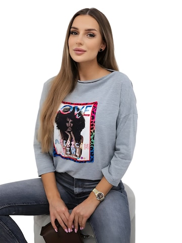 Lumera Koszulka w kolorze szary: przód