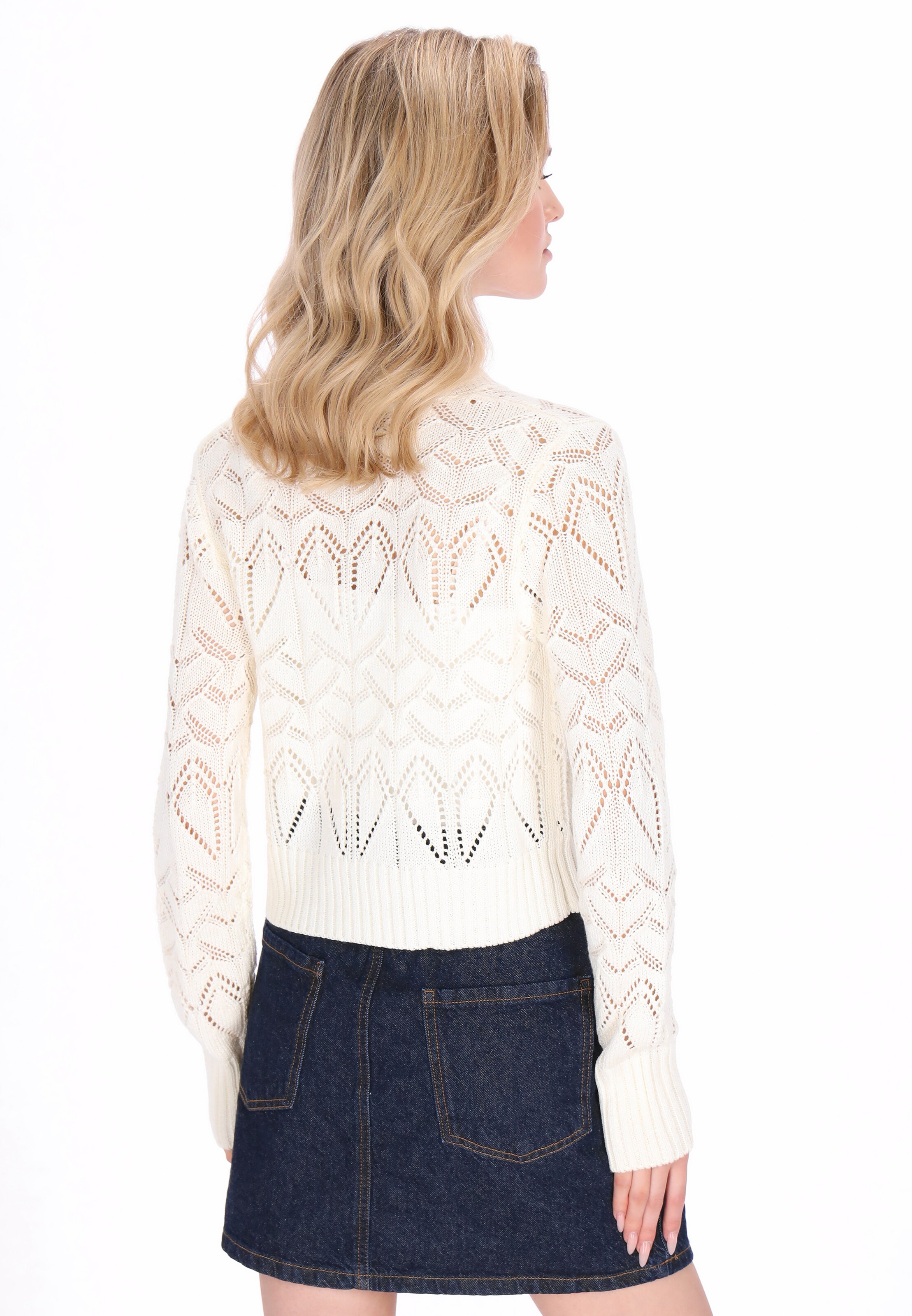 Pull-over 'Young Fashion' MYMO en blanc