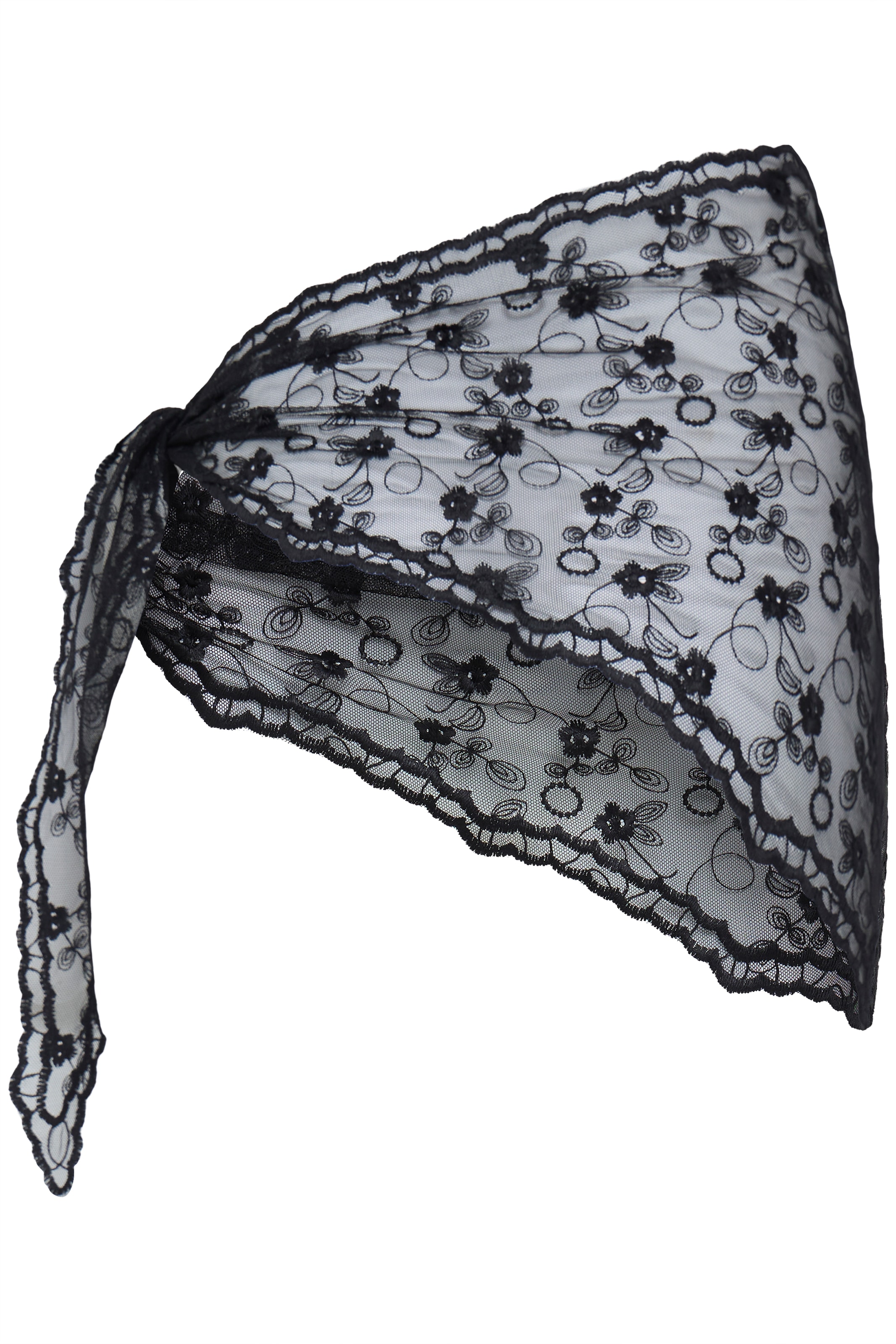 ICHI Tuch 'IABLONDE' in Schwarz
