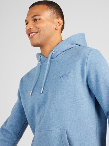 Superdry Sweatshirt 'Essential' in Blauw