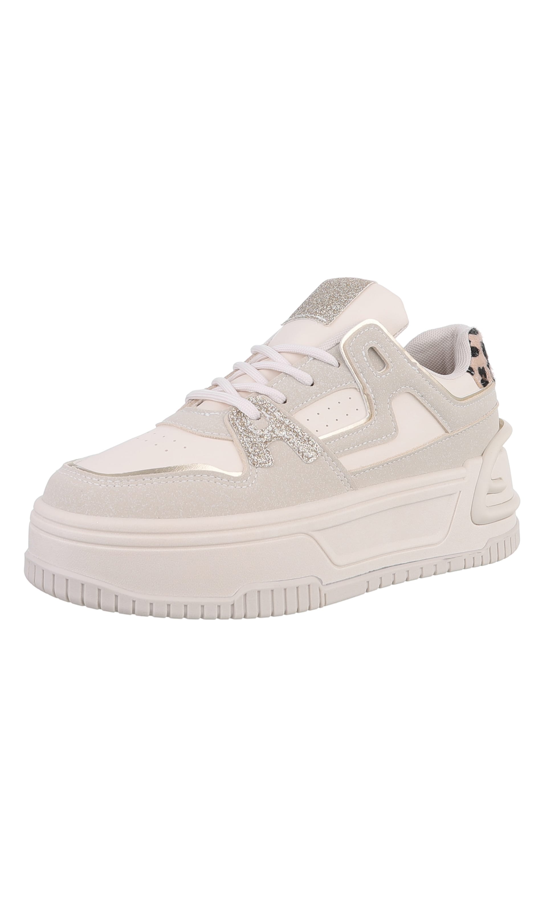 Ital-Design Sneakers in Beige: front