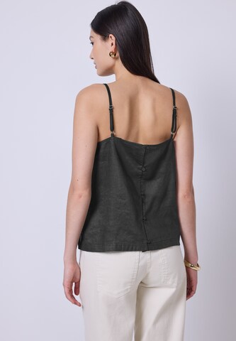 Street One Studio Top in Schwarz