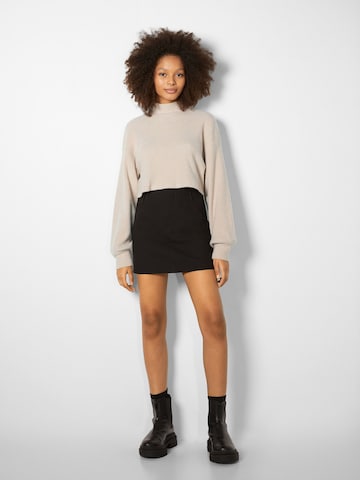 Bershka Sweater in Beige