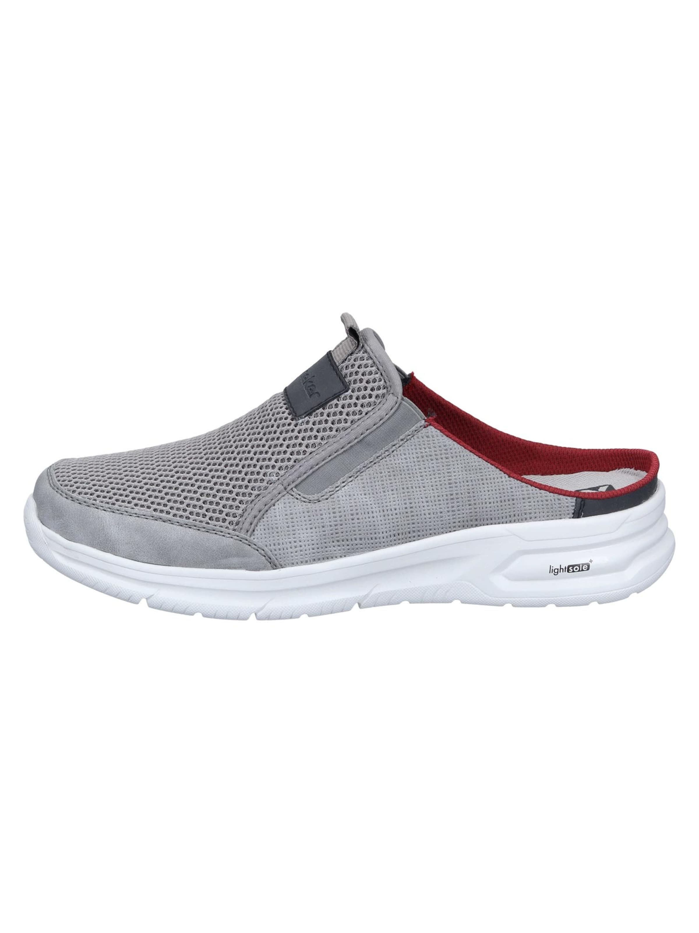 Rieker Clogs in Grey: front