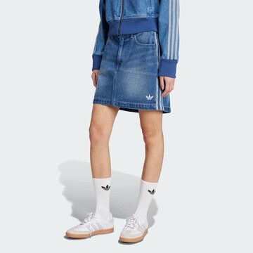 ADIDAS ORIGINALS Rok 'Adicolor' in Blauw: voorkant
