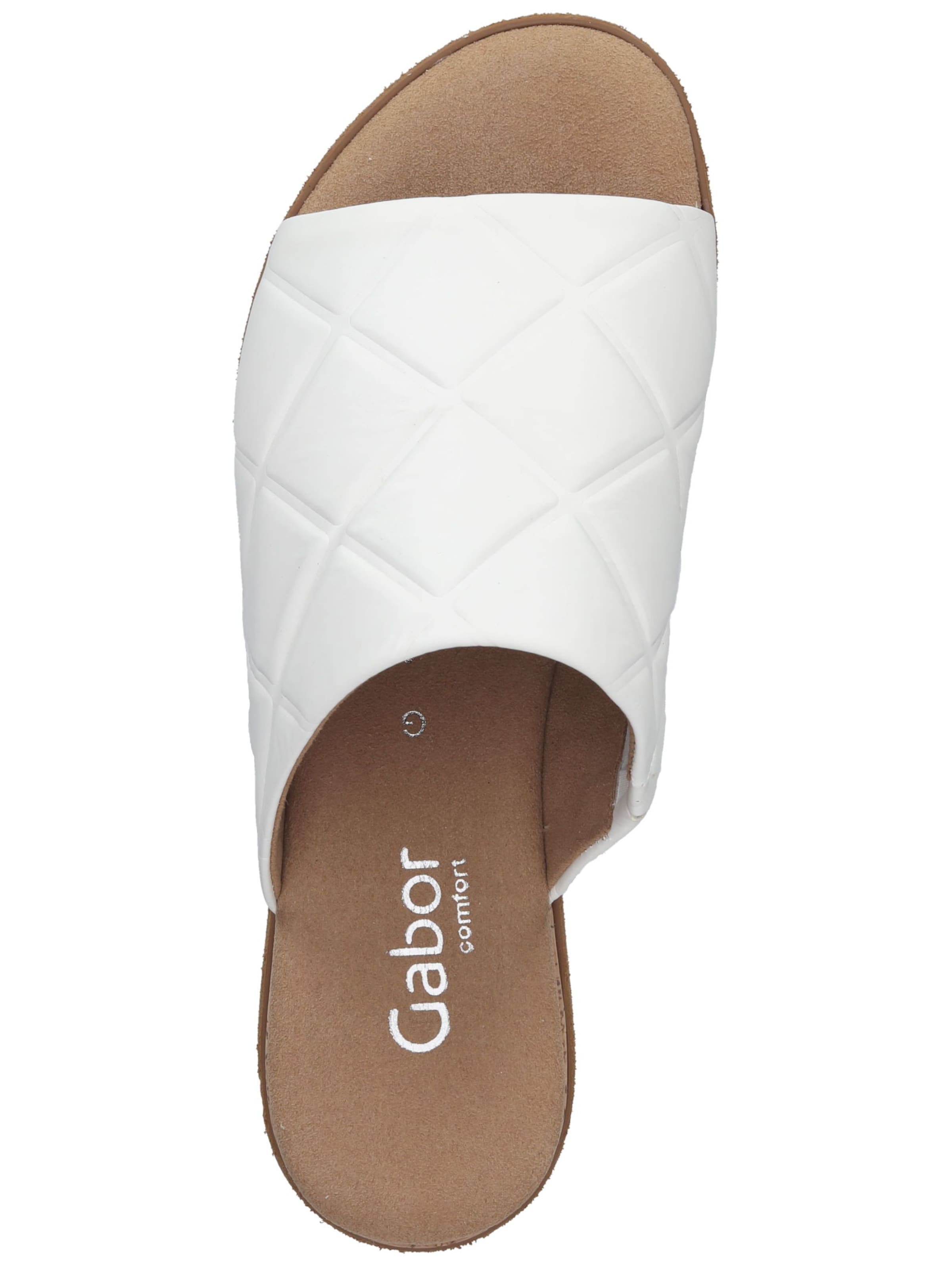 Zoccoletto di GABOR in bianco