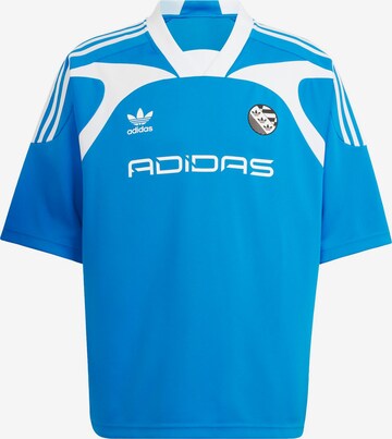 ADIDAS ORIGINALS Shirt in Blauw: voorkant