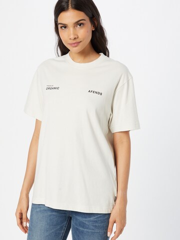 Afends Shirt 'Boundary' in White: front