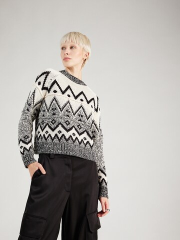 Pull-over 'FROSTY' VERO MODA en noir : devant