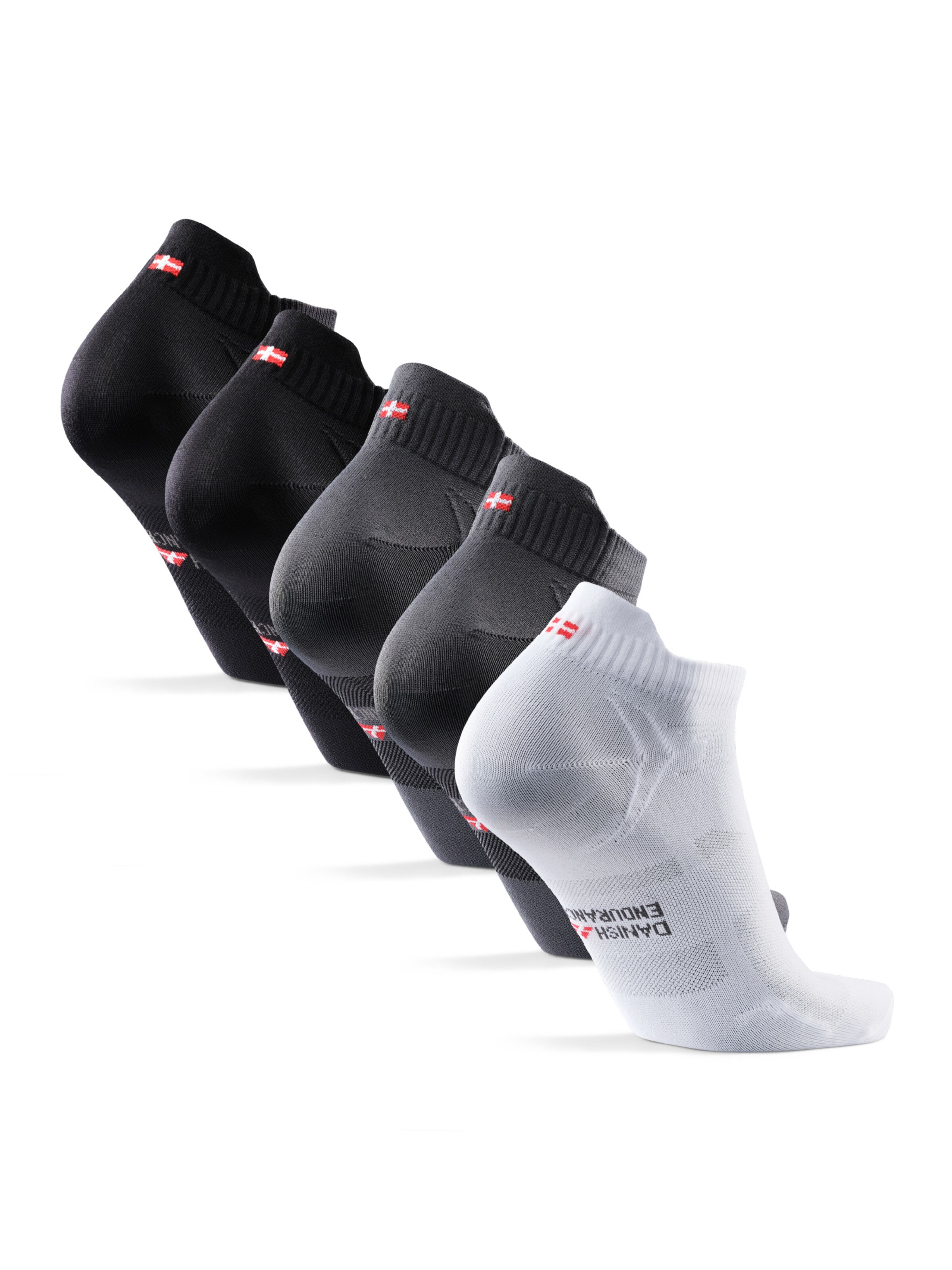 DANISH ENDURANCE Sports socks in Grey