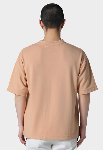 T-Shirt 'JAQUARD V1' Pas De Monaco en orange