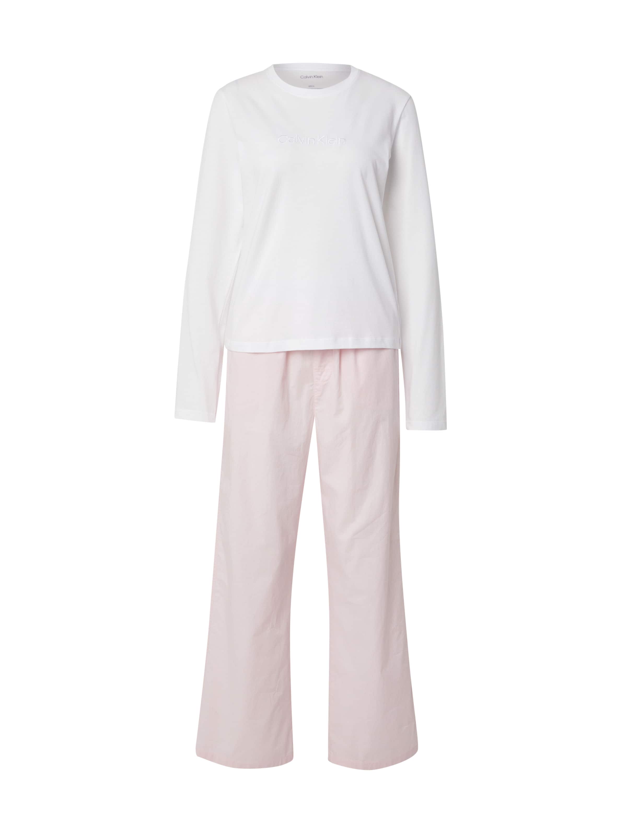 Pyjama Calvin Klein Underwear en rose : devant