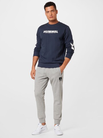 Hummel Tapered Sports trousers 'Graham' in Grey