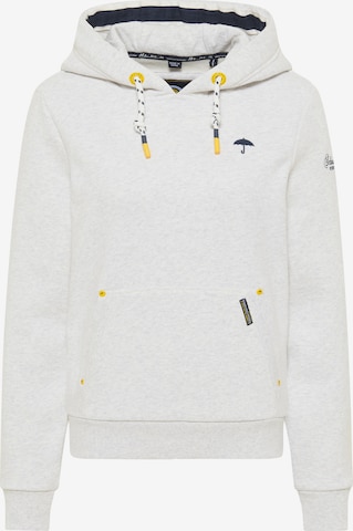 Sweat-shirt Schmuddelwedda en blanc : devant