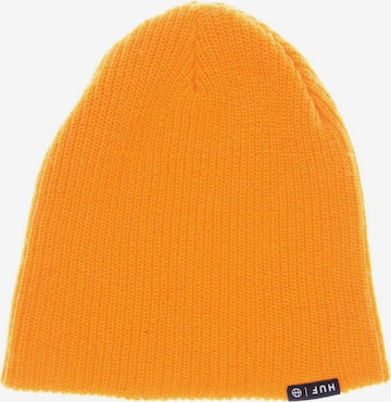 HUF Hat & Cap in One size in Orange: front