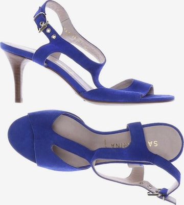 San Marina Sandals & High-Heeled Sandals in 38 in Blue: front