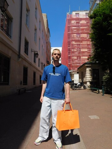 STILL ALIVE - Shopper em laranja