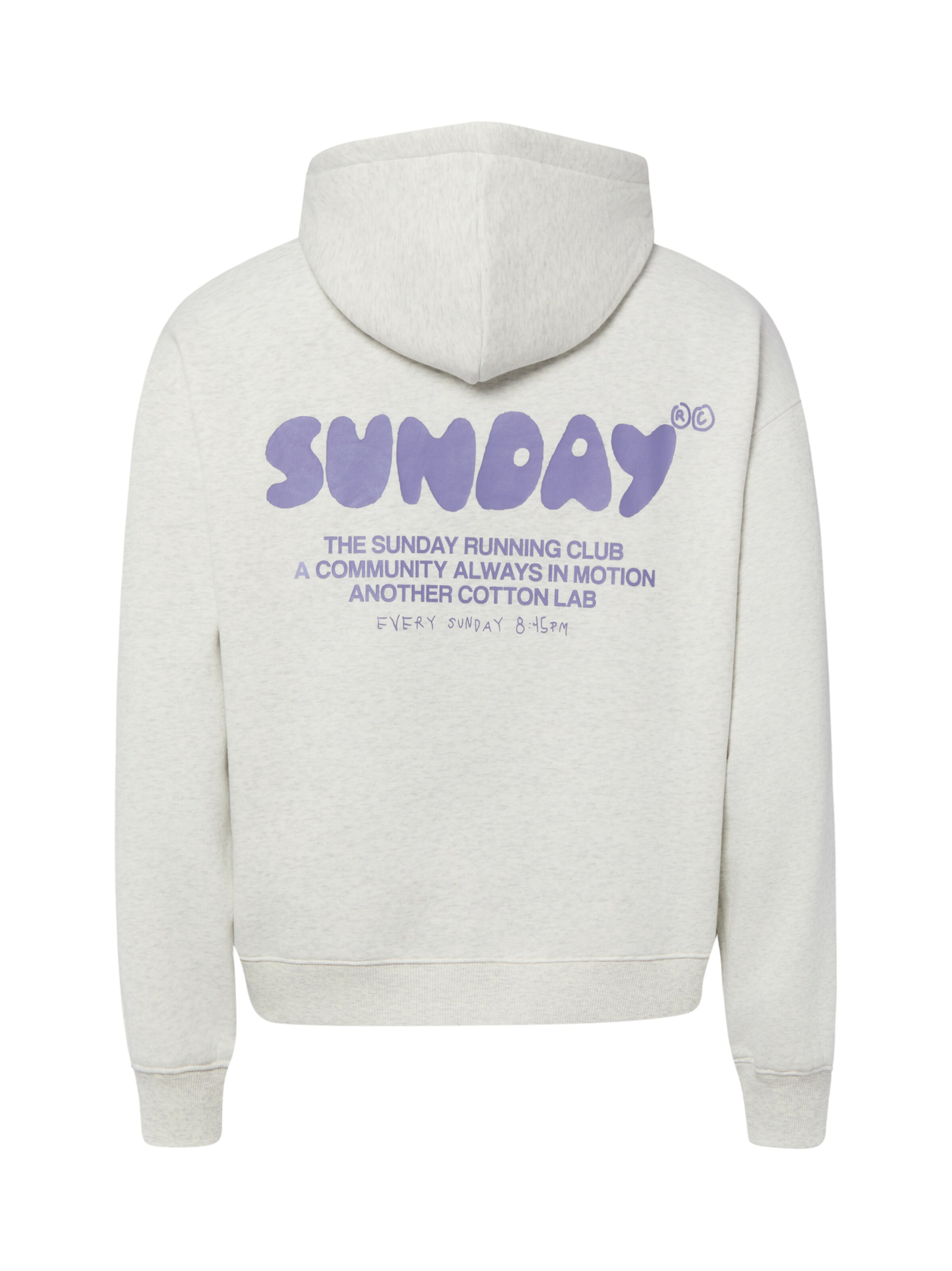 Another Cotton Lab Sweatshirt ' Sunday ' in Grau